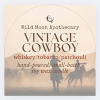 Image 1 of Vintage Cowboy - Soy Wax Candle