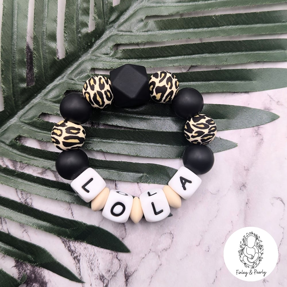 TEETHING RING: Leopard 