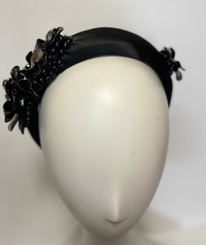 Image of Black padded headband