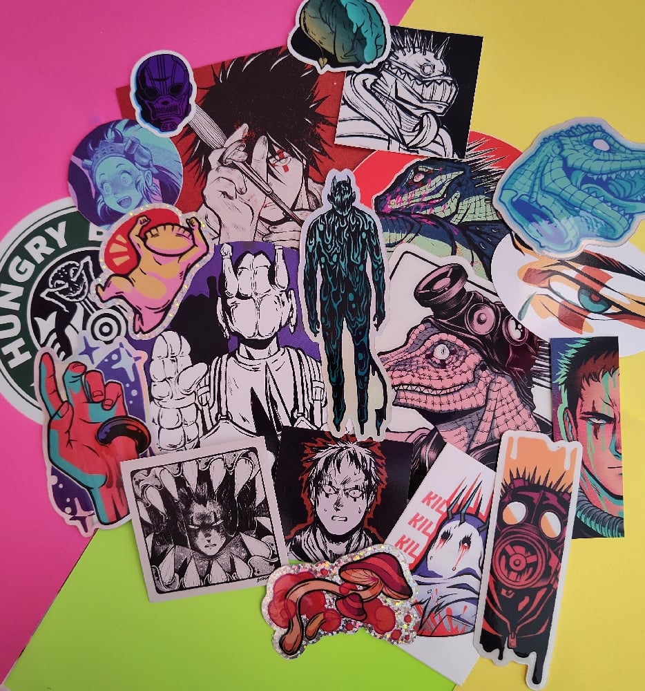 Randomized Dorohedoro Sticker Pack
