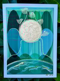 Image 1 of Aura Astrology - Virgo - Limited Series - Multimedia: Print & Watercolor