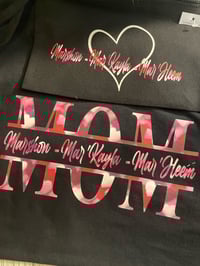 Image 2 of Custom MOM Tshirt & Bag