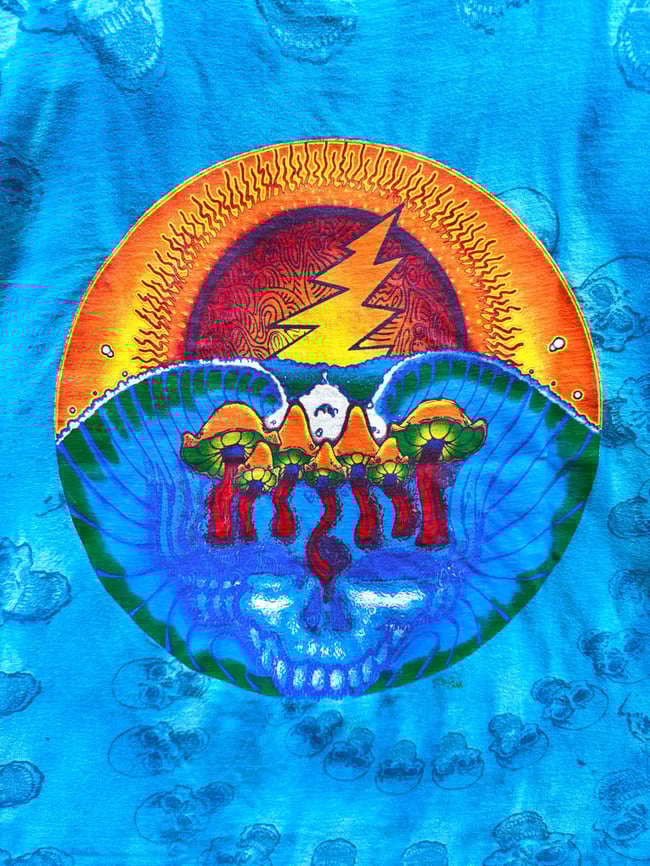 Grateful Dead 1992 Steal Your Mushroom T-Shirt - Size XL