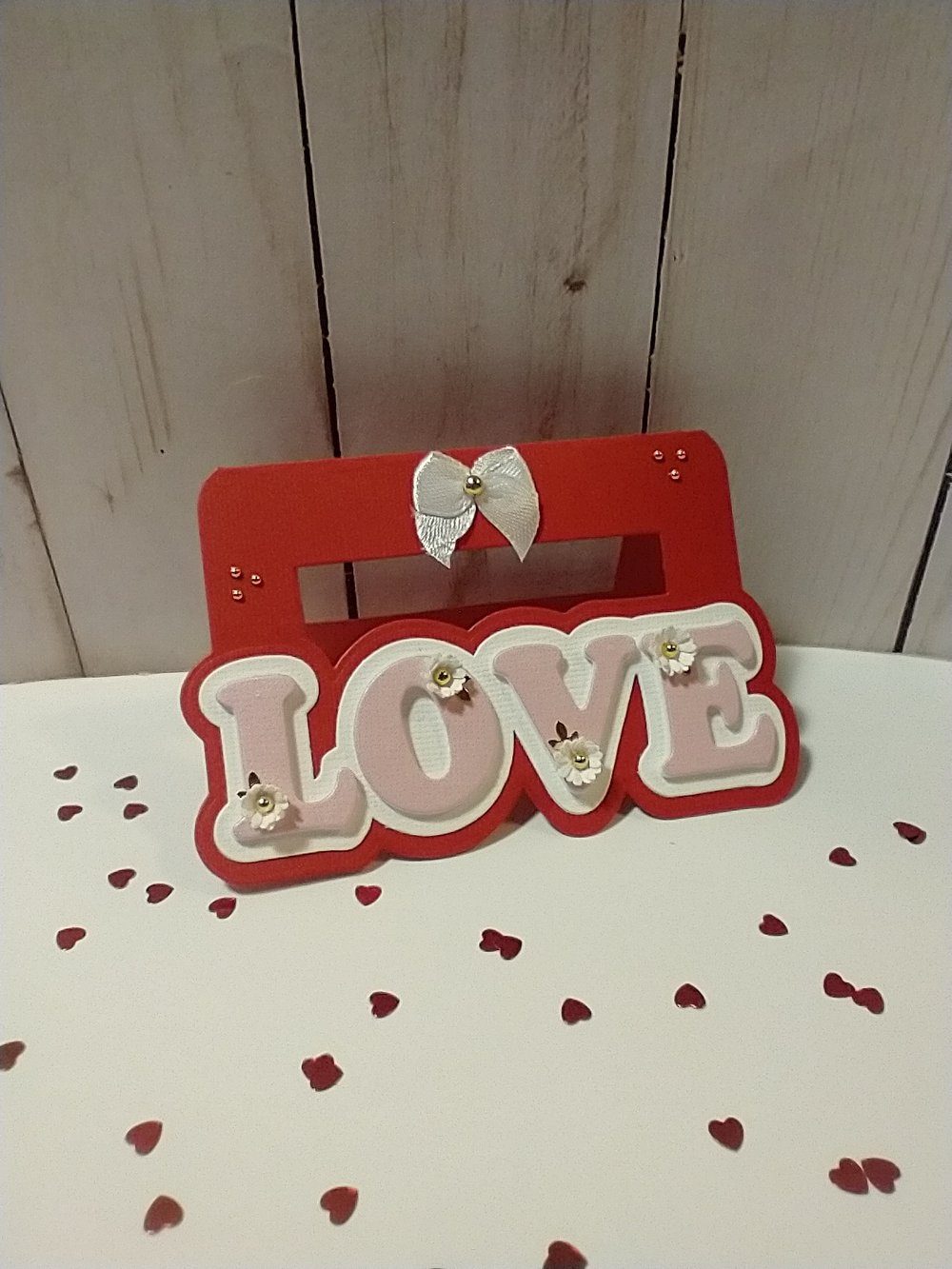 Image of Small "LOVE" Bag Topper