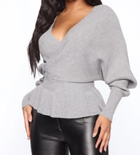 Image 1 of Can't Resist Sweater - Grey 