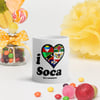 I Love Soca - White glossy mug