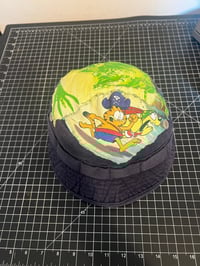 Image 2 of Garfield and ghouls bucket hat