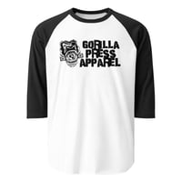 Gorilla Press Apparel Alternate Logo 3/4 sleeve raglan shirt Alt Version