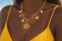 Image 2 of Solar Luxe Charm Necklace
