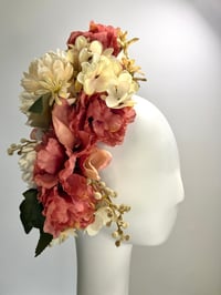 Image 1 of Floral headpiece. 