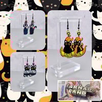 Image 1 of Chaos Cat Earrings