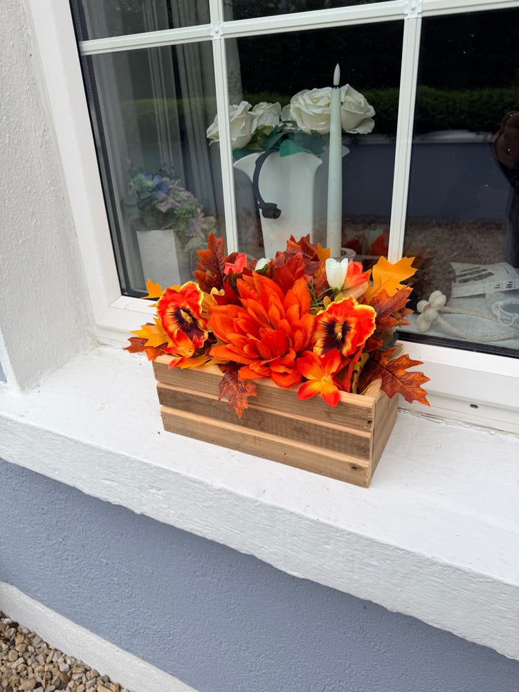Image of Wooden Window Boxes 