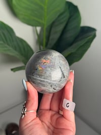 Image 4 of **DISCOUNTED** CHOOSE YOUR OWN LABRADORITE SPHERE -MADAGASCAR-