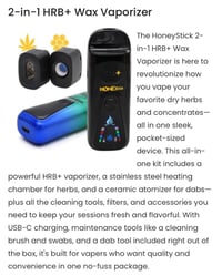 Image 1 of HoneyStick HRB+ 2-in-1 Herb & Dab Vape Pen