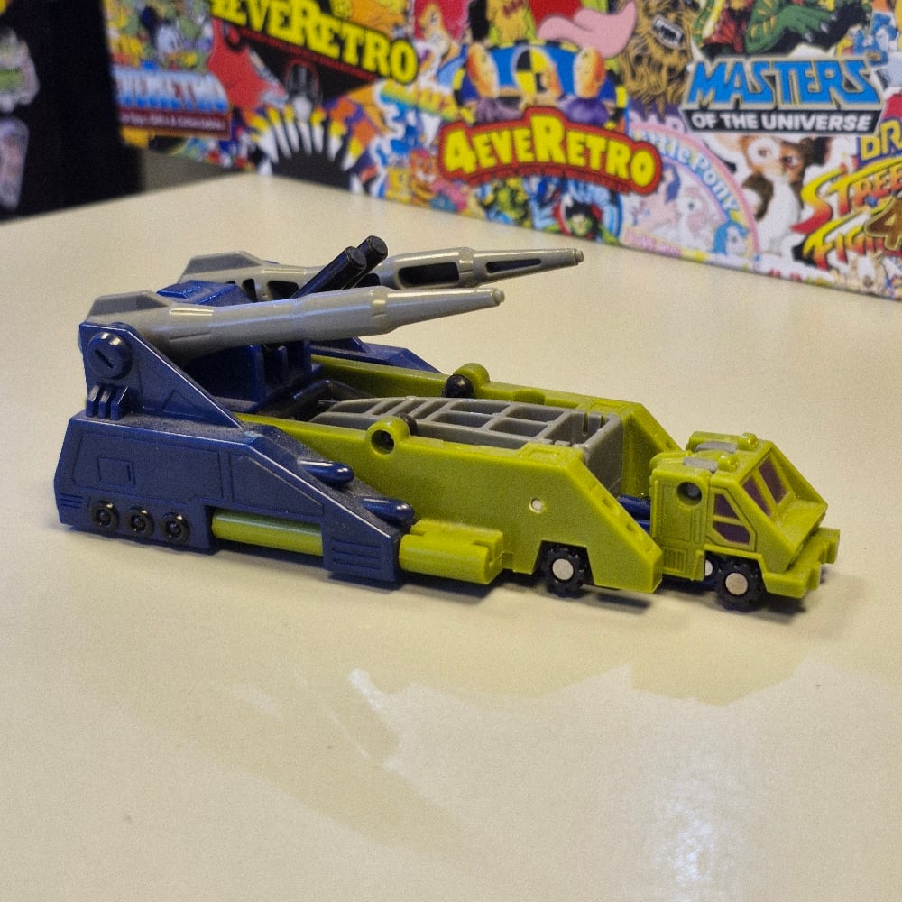 Image of Vintage Transformers G1 Roughstuff Decepticon Missile Truck Figure – Original 1980s