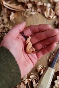 Image 2 of Fox~  Pendant  Necklace 
