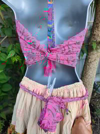 Image 4 of MYLA Tassel Top Neon pink