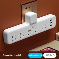 Image 9 of Multi-Functional Office Style USB Plug Adapter Home Use Wireless One To Multiple Plug Board With Lig