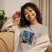 Image 3 of Women's Relaxed T-Shirt with Jellyfish
