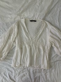 Image 1 of Zara white shirt // M