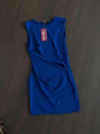 blue waydamin dress (sz med)