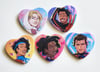 Spiderverse Heart Buttons