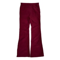 Image 2 of CORDUROY HAGI Fancy Red Flared Pants
