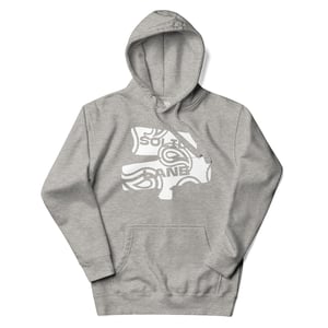 Image of White Paisley Logo Hoodie 2