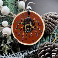 Image 4 of Bug Hand-Painted Wood Ornaments