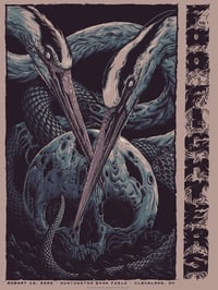 Foo Fighters in Cleveland Poster - Regular Edition