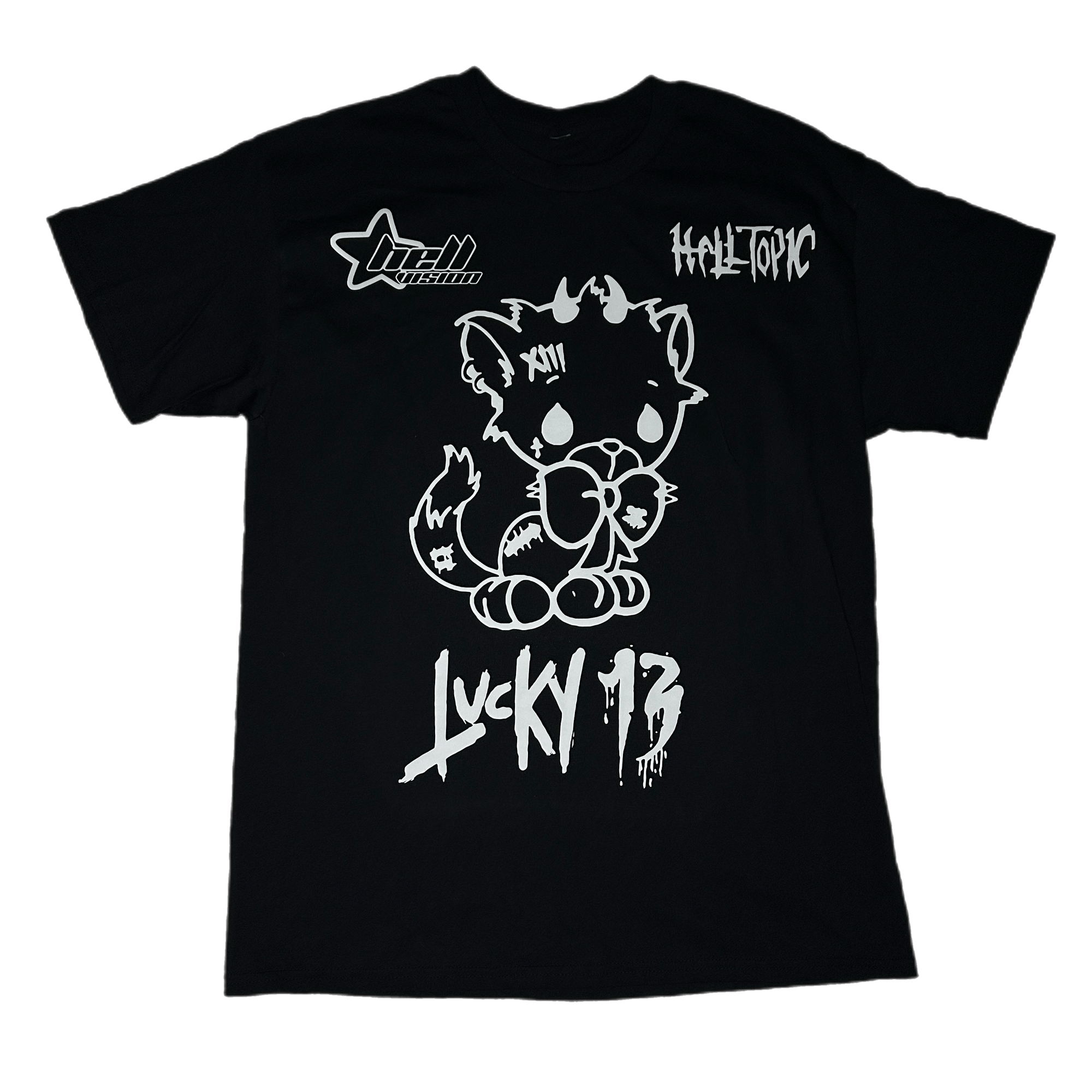 Lucky 13 cat t shirt hotsell