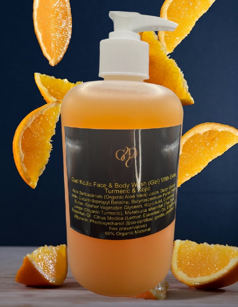 Image of Natural Glowing showergel for skin repairs