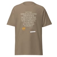 Image 5 of "Let no arrogance come from your mouth" Unisex Tee