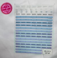 Gucci sticker b/w