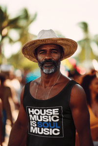 Image 2 of HMISM tank - unisex - available in black, heather gray