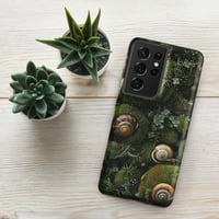 Image 24 of Flora and Fauna Goblincore Grunge Snails and Moss Tough Case for Samsung®