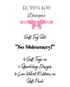 So Shimmery! Gift Tags Set