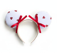 Image 1 of SweetHeart Velvet Bow Ears