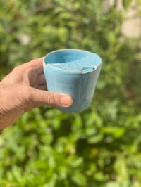 Image 1 of Turtle Blue Latte Travel/ Keep Cup