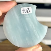 Image 2 of Aquamarine Moon With Stand (40B)