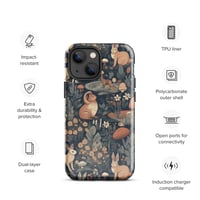 Image 16 of Woodland Creatures Boho Cottagecore Nature Inspired Cute Tough Case for iPhone®