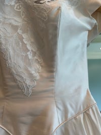 Image 21 of 1950s Champagne Lace Gown