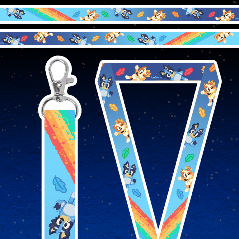 bluey lanyard!