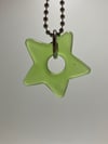 Lime green star 