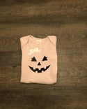 Girl pumpkin face