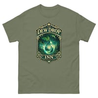 Image 2 of Dew Drop Inn & Saloon Unisex T-Shirt | Vintage Bar Graphic Tee | Rustic Western Tavern Shirt