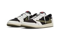 Image 1 of Travis Scott x Air Jordan 1 Retro Low OG 'Olive' 