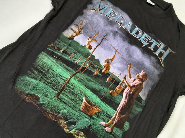 1995 Megadeth Tour TShirt