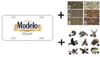 Image 1 of Modelo Build A Beer License Plate