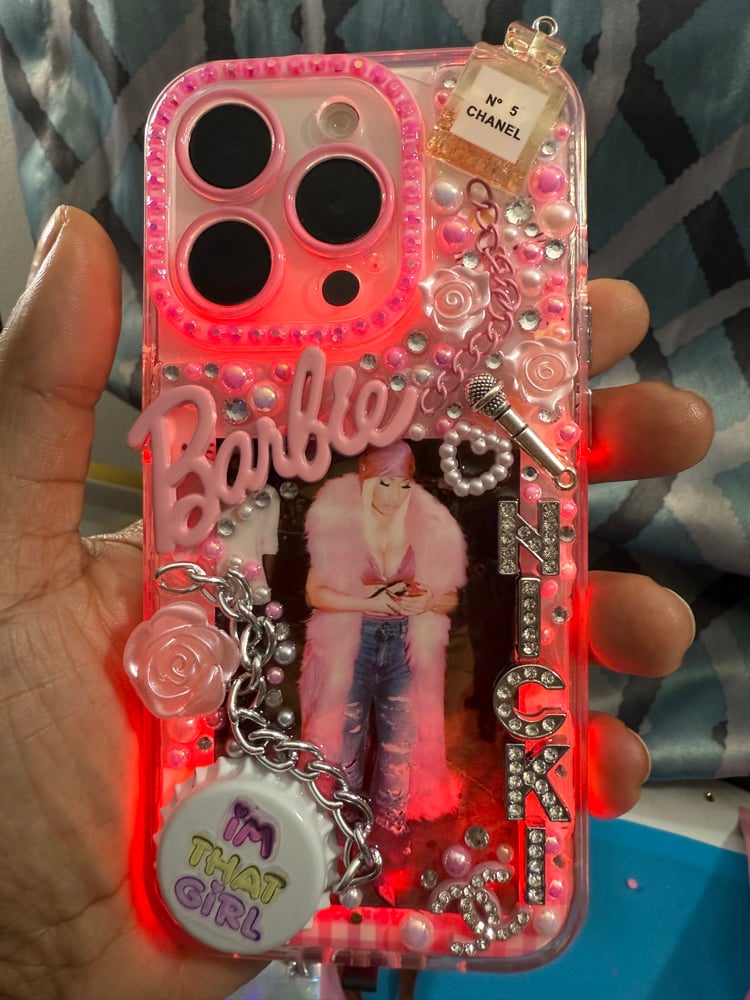 Image of custom junk iPhone/android phones or custom led light phone cases